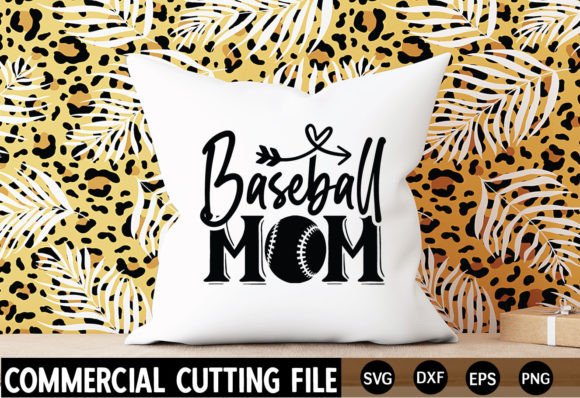 Baseball-Mom SVG: Graphics for Crafts