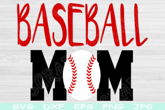 Baseball Mom SVG: Graphics for Crafts & Branding