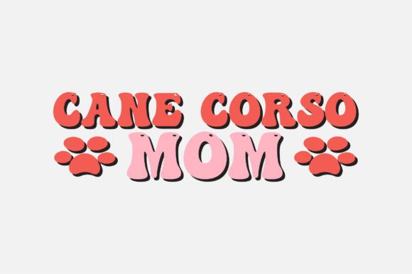 Cane Corso Mom SVG: Crafts & Graphics