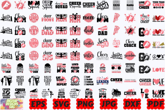 Cheer SVG & Graphics for Crafts