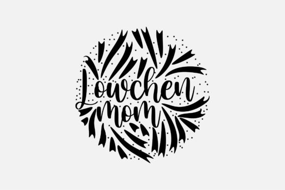 Lowchen Mom SVG: Graphics for Crafts & Branding