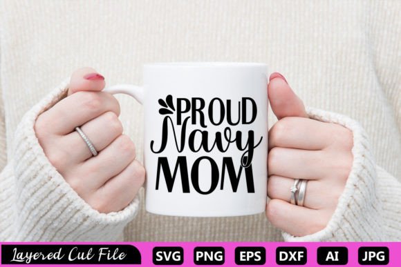Proud Navy Mom SVG: Elevating Crafts & Graphics