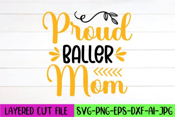 Reviewing the Proud Baller Mom SVG for Embroidery