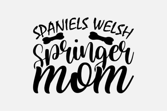 Reviewing the Spaniels Welsh Springer Mom SVG for Stitching