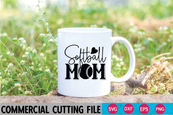 Softball-Mom SVG: Elevating Crafts and Graphics